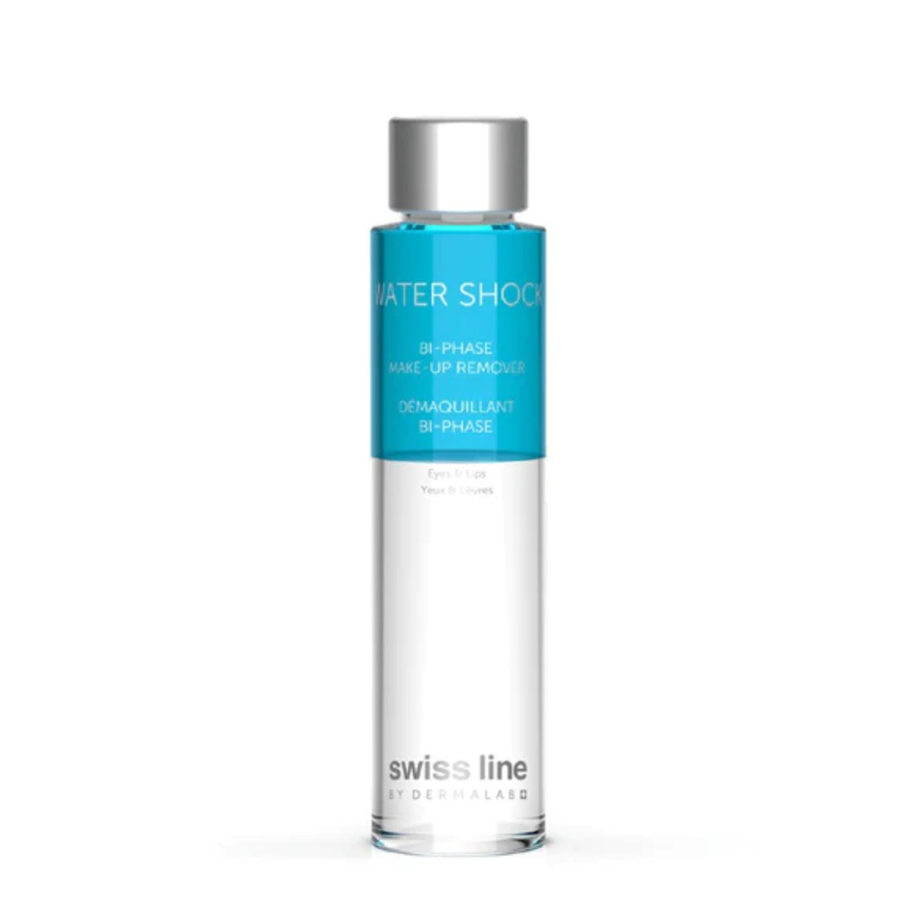 Nước tẩy trang mắt môi SWISSLINE Water Shock Bi-Phase Make Up Remover 100ml