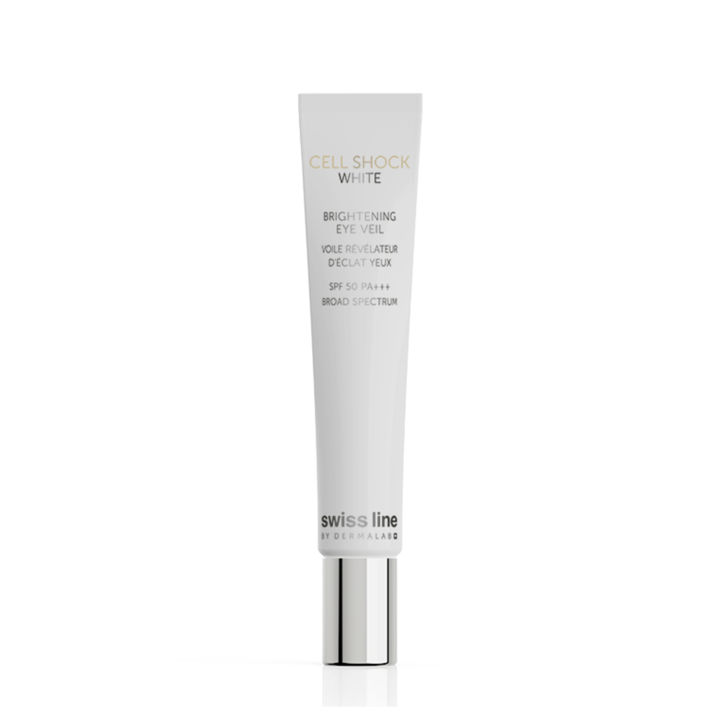 Sữa dưỡng chống nắng vùng mắt SWISSLINE Brightening Eye Veil SPF 50 PA+++ che khuyết điểm, giảm bọng mắt, quầng thâm 15ml
