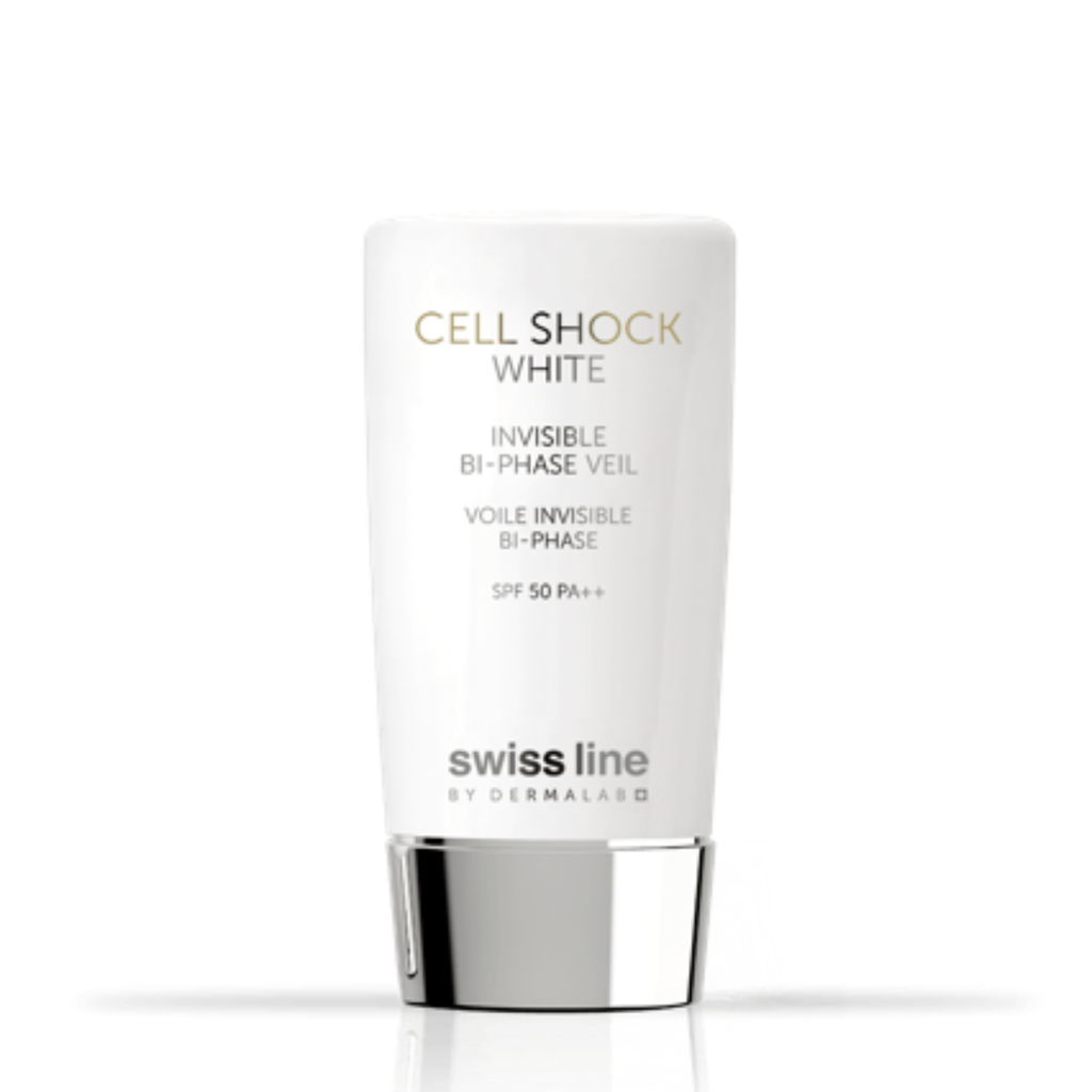 Nhũ tương chống nắng SWISSLINE Invisible Bi-Phase Veil SPF 50 PA++ bảo vệ da, chống bức xạ nhiệt 65ml