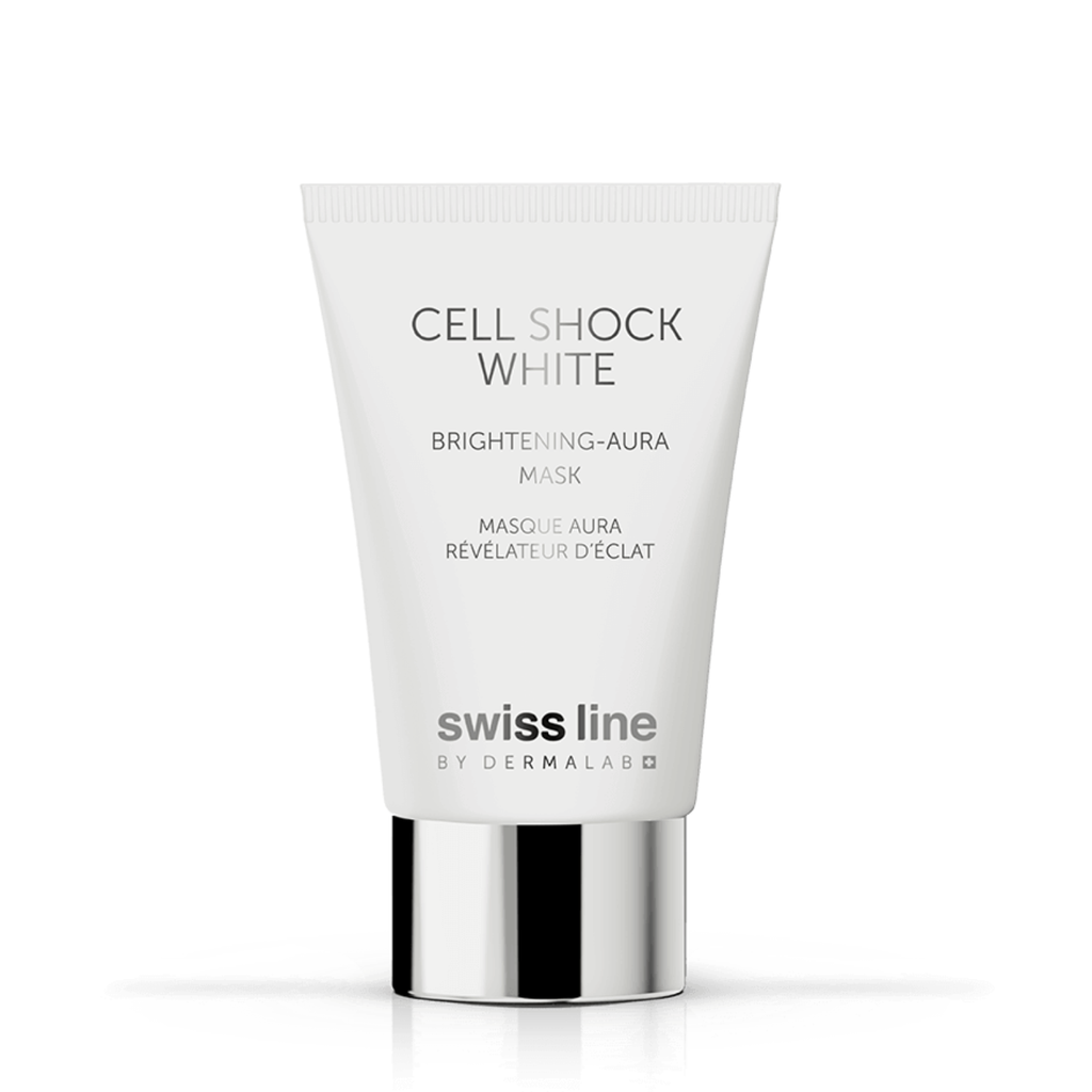 Mặt nạ SWISSLINE Brightening Aura Mask dưỡng trắng và đều màu da 75ml