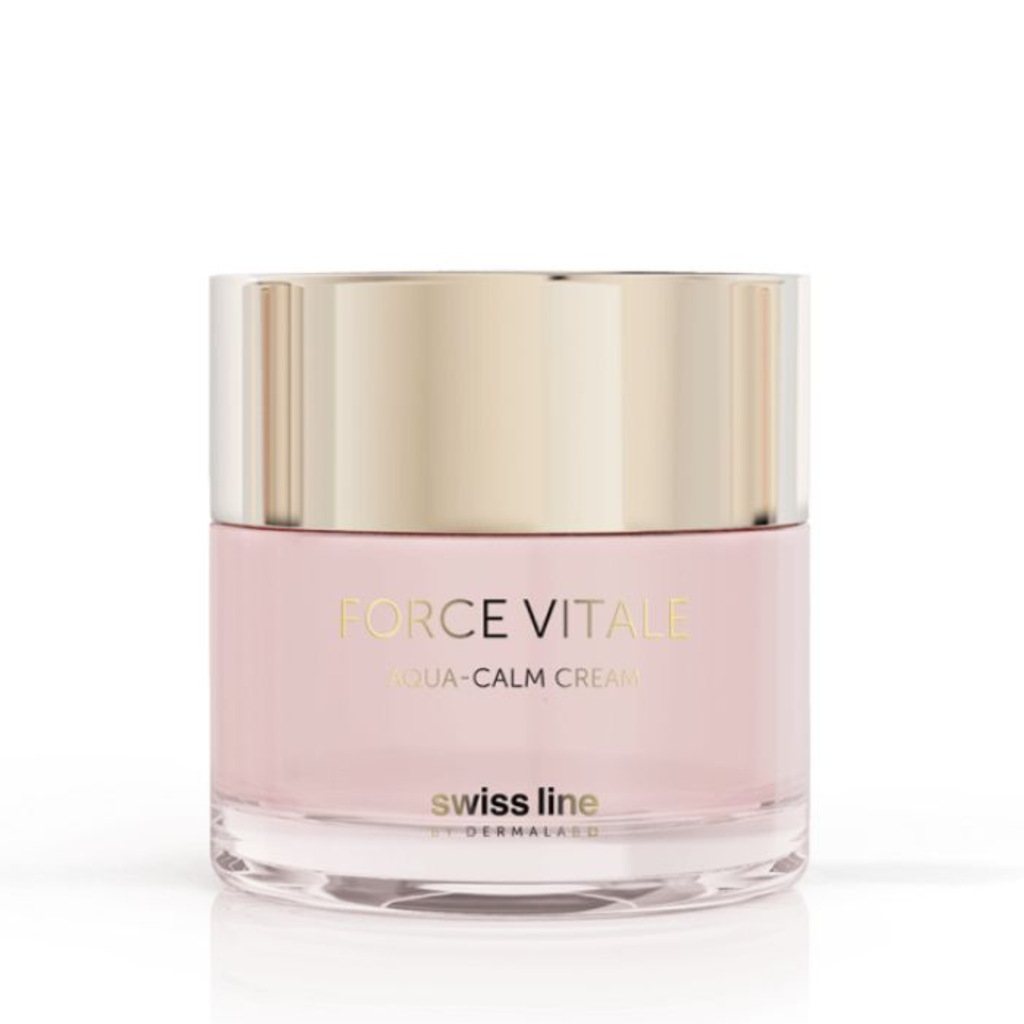 Kem dưỡng SWISSLINE Aqua - Calm Cream phục hồi da nhạy cảm, tổn thương, tình trạng mỏng đỏ, mao mạch và dị ứng 50ml