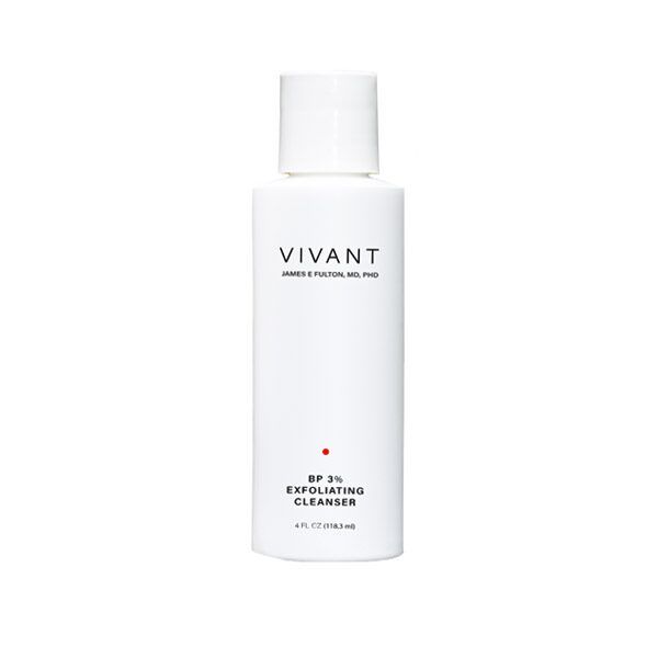 Sữa rửa mặt Vivant Skincare Bp 3% Exfoliating Cleanser dành cho da mụn 115ml