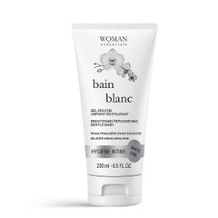Gel vệ sinh vùng kín Woman Essentials Bain Blanc làm sạch và dưỡng sáng 200ml
