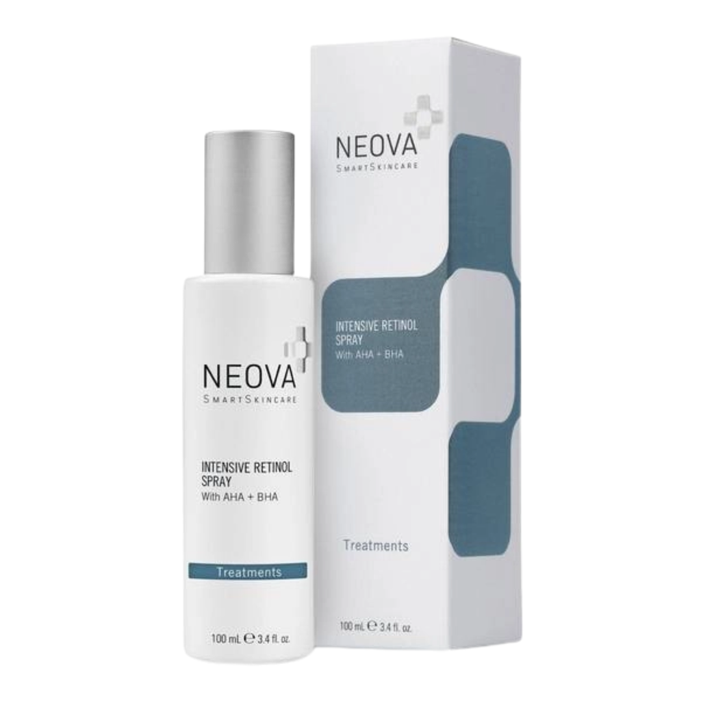 Xịt tẩy da chết làm sáng da ngừa lão hoá Neova Intensive Retinol Spray 100ml