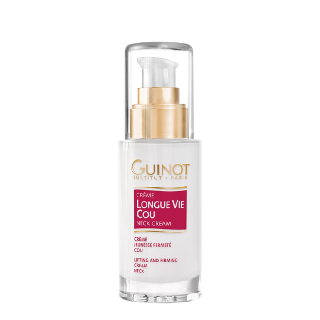 Kem dưỡng vùng cổ và hở ngực GUINOT Longue Vie Cou Cream nuôi dưỡng, săn chắc da 30ml