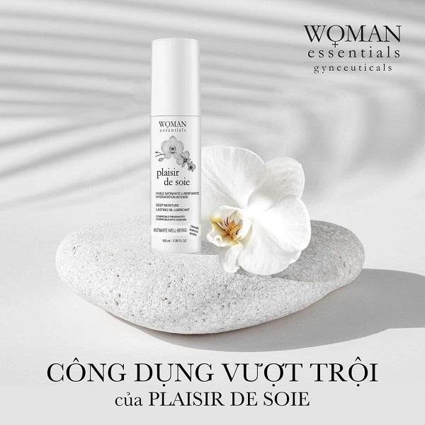 Dầu dưỡng vùng kín Woman Essentials Plaisir De Soie điều trị khô