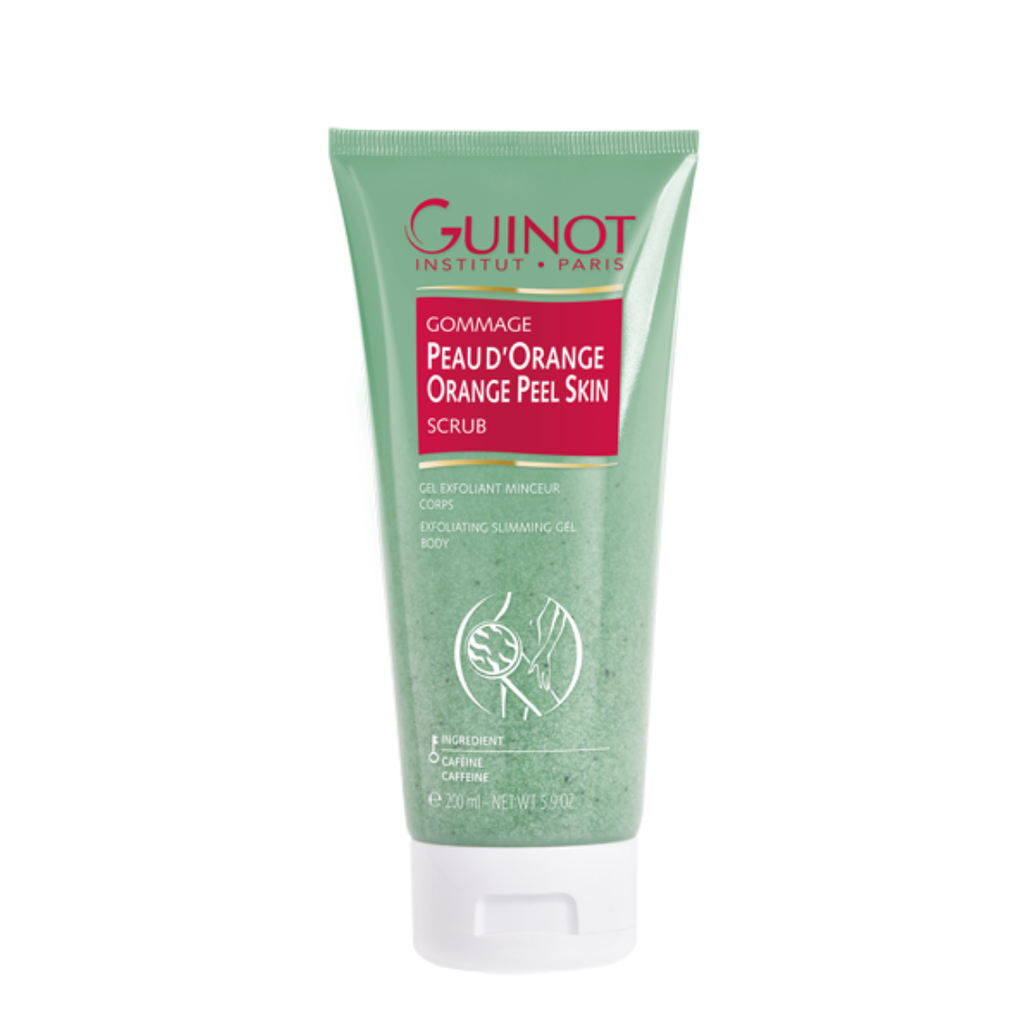 Tẩy da chết cơ thể GUINOT Orange Peel Skin Scrub làm mịn, giảm sần vỏ cam 200ml