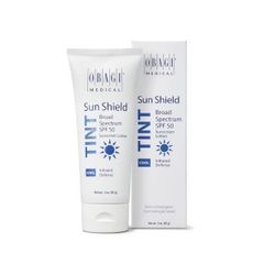 Kem chống nắng OBAGI Sun Shield Broad Spectrum SPF 50 Tint Cool che khuyết điểm