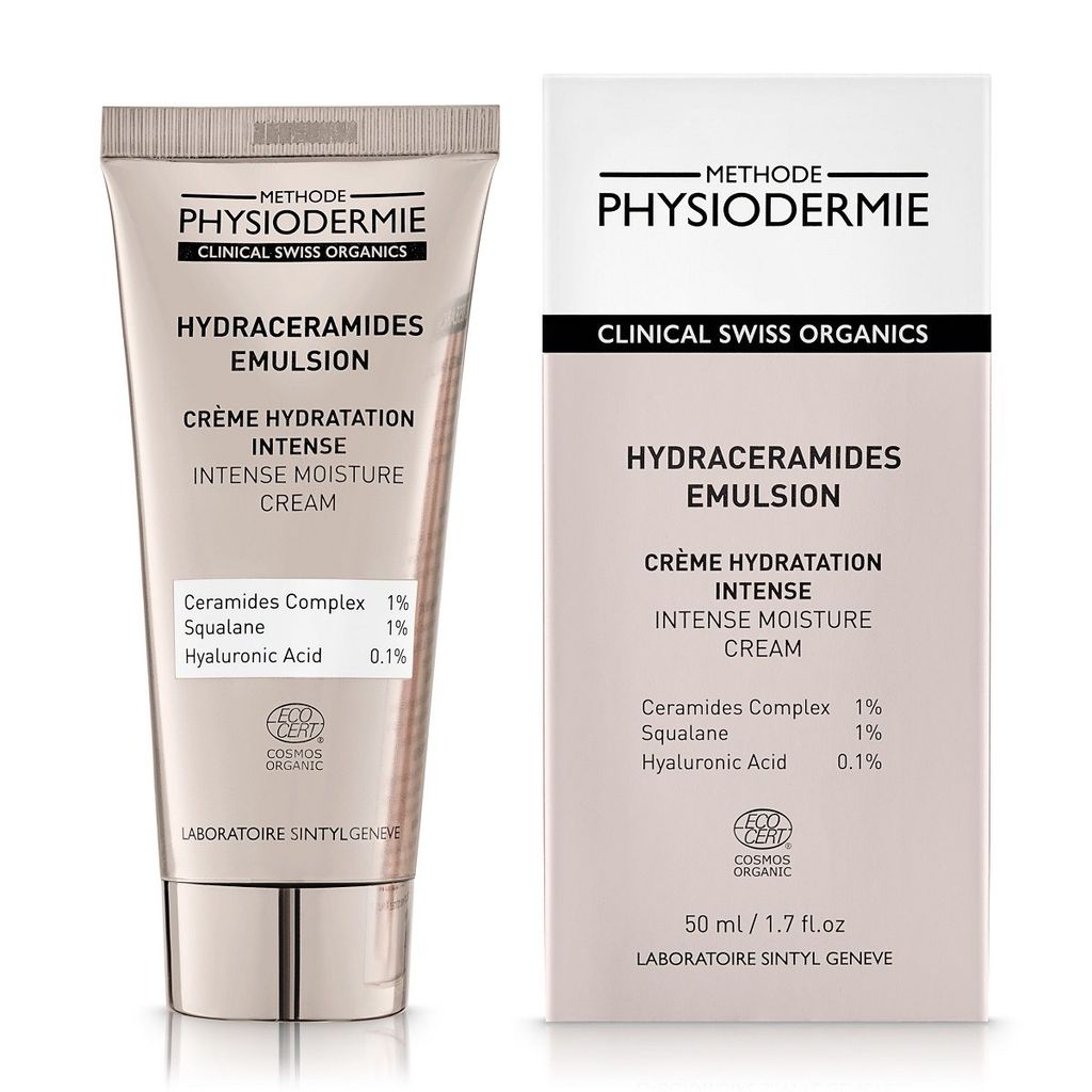 Kem dưỡng Methode Physiodermie Hydraceramide Emulsion khóa ẩm chuyên sâu, ngăn ngừa nếp nhăn (Organic)