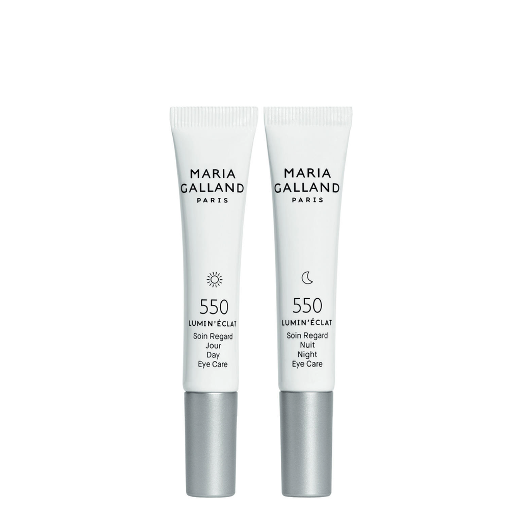 Bộ đôi kem mắt ngày & đêm Maria Galland 550 Lumin'Eclat Eye Contour Dou giảm nếp nhăn, quầng thâm, bọng mắt