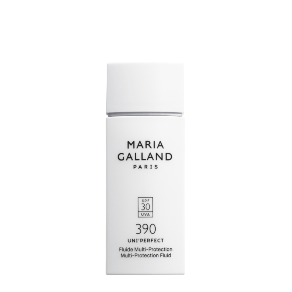Kem chống nắng Maria Galland 390 Uni'Perfect Multi-Protection Fluid SPF30 chống tia UV, ánh sáng xanh và chống ô nhiễm 30ml