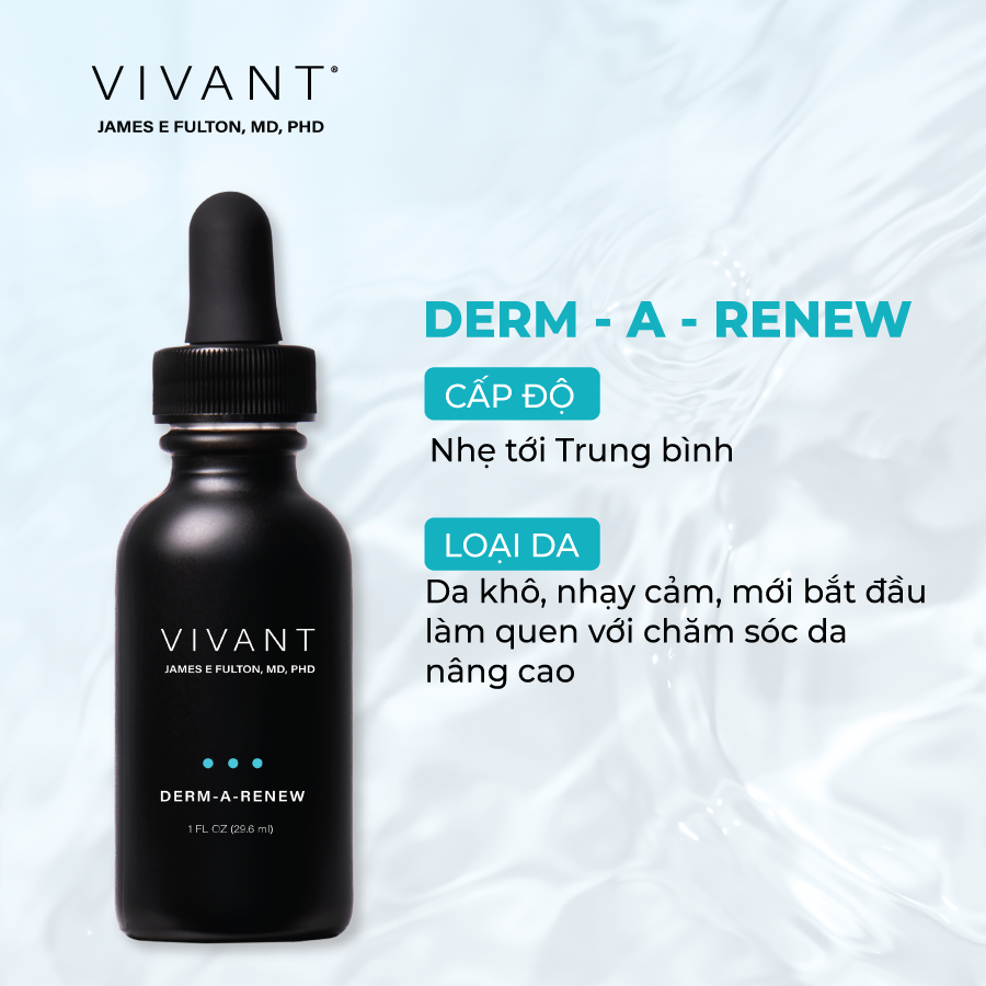 Serum Vivant Skincare Derm-A-Renew chống lão hóa và đều màu da – Ruby  Nguyễn Beauty & Spa