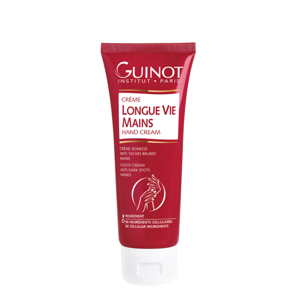 Kem dưỡng tay GUINOT Longue Vie Mains Hand Cream trẻ hóa, tái tạo và ngừa sắc tố 75ml
