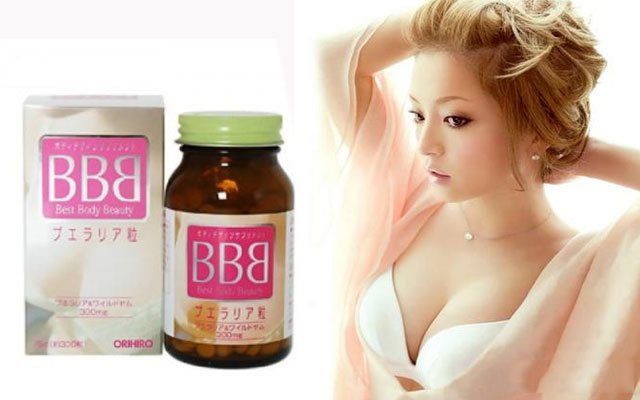 Viên uống nở ngực BBB Orihiro 300 viên