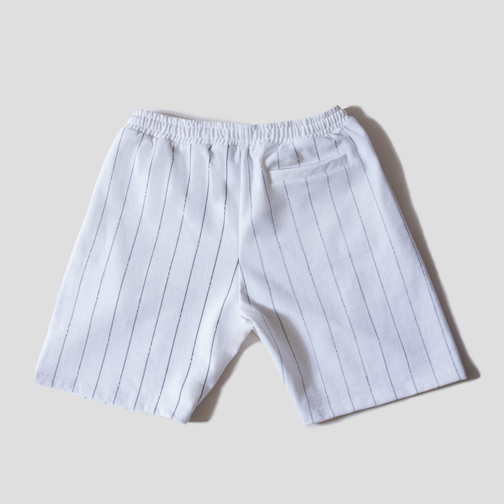  Anywhere White Baseball Shorts "World Map" 