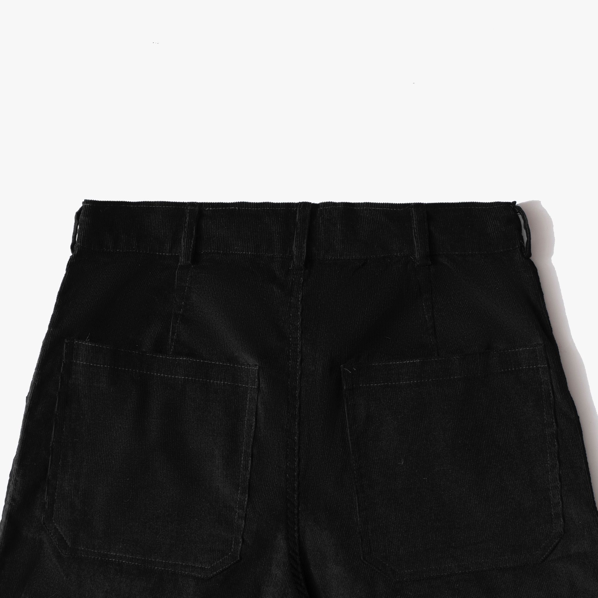  Maison Corduroy Explorer Pants "Blackout" 