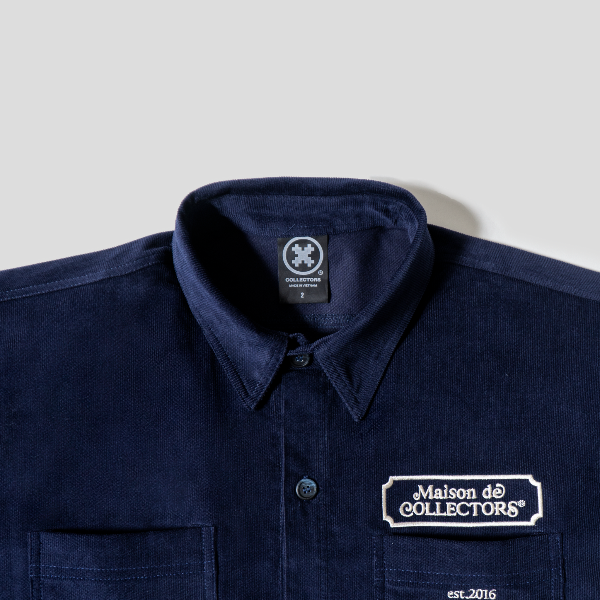  Maison Navy Explorer Shirt 