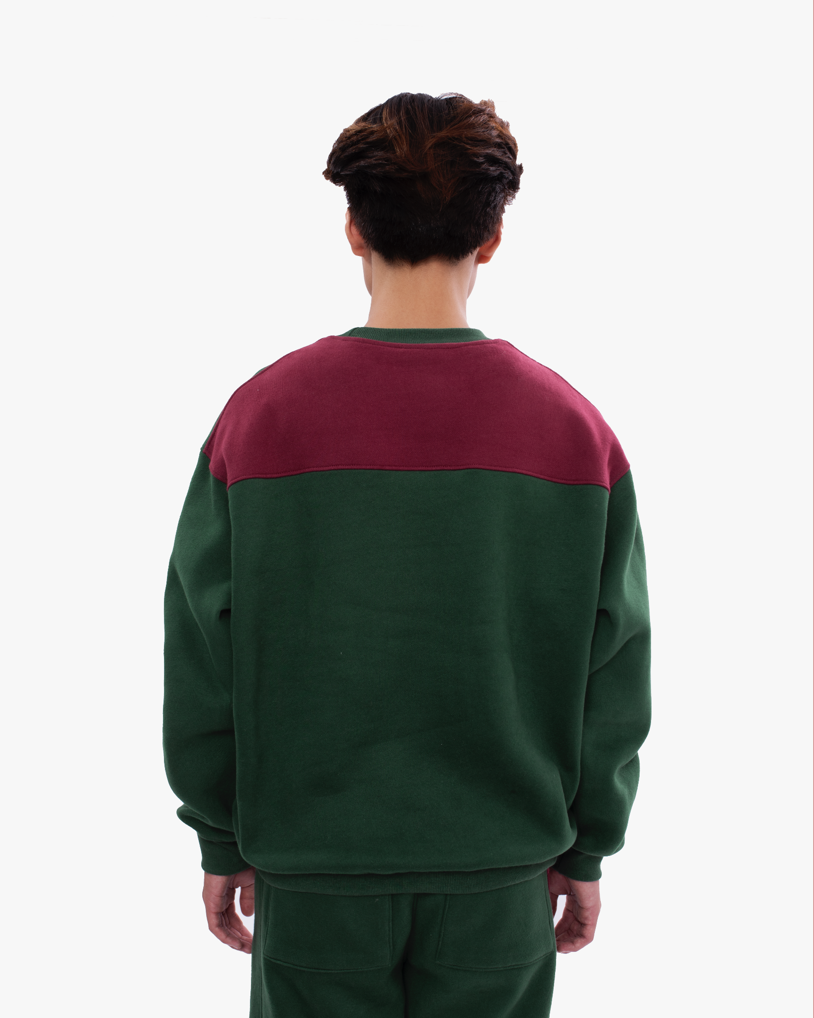  University Dark Forest Sweater "Cut & Sew” 