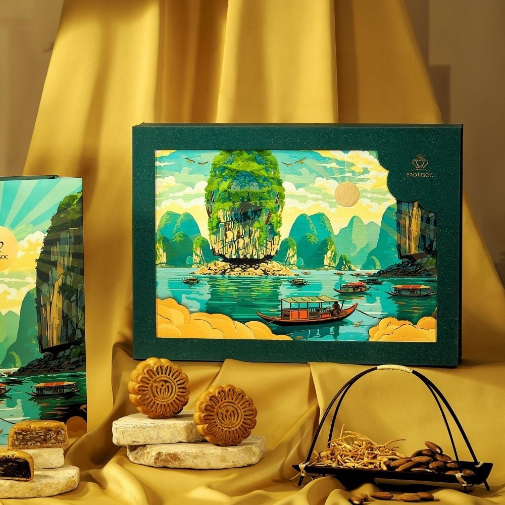 Hộp 6 Bánh Trung Thu cao cấp 