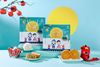 Bánh nướng nhân đậu đỏ hạt điều hạnh nhân