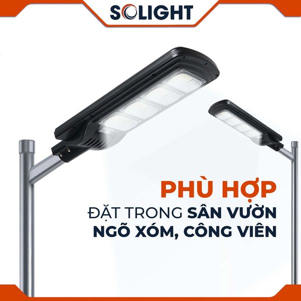 Đèn đường năng lượng mặt trời SL-LT09 120W liền thể