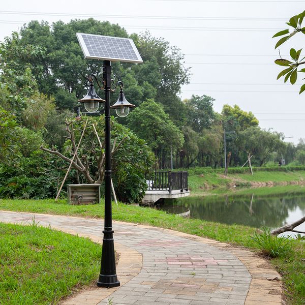 Đèn cột sân vườn năng lượng mặt trời SL-SV01