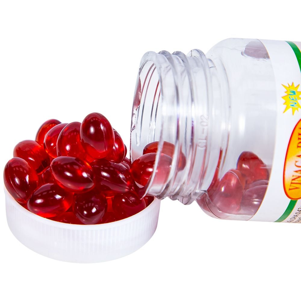  Dầu gấc viên nang Vinaga giúp tăng cường chống oxy hóa (100 viên) 