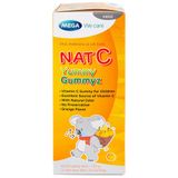  Viên nhai Nat C Yummy Gummyz bổ sung Vitamin C hằng ngày, giúp tăng cường sức đề kháng (25 túi) 