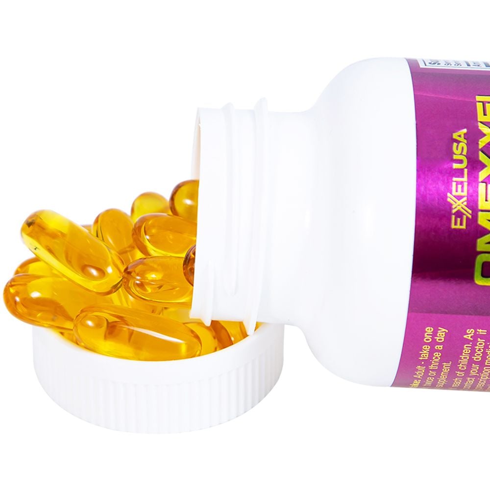  Viên uống Omexxel 3-6-9 Excelife tốt cho trí não, giúp bổ mắt (100 viên) 