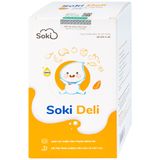  Bột hòa tan Soki Deli cải thiện tình trạng biếng ăn, tăng cường tiêu hóa và hấp thu (18 gói x 4g) 