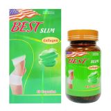  Best Slim Collagen - Viên Uống Hỗ Trợ Làm Gọn Dáng Vóc & Chống Lão Hoá Cơ Thể(Hộp 40 viên) 