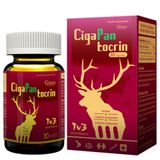 Cigapantocrin Hỗ Trợ Nâng Cao Sức Khoẻ & Chức Năng Sinh Lý Nam Nữ Hộp 30 Viên 