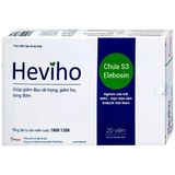  Thực phẩm bảo vệ sức khỏe Heviho (20 Viên) 