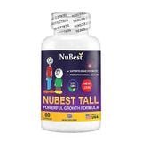  Nubest Tall Hỗ Trợ Thúc Đẩy Phát Triển Chiều Cao Trẻ 5-19 Tuổi Hộp 60 Viên 