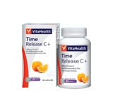  Viên Uống Vitahealth Time Release C+ Bổ Sung Vitamin C Tăng Cường Sức Đề Kháng (Hộp 30 Viên) 