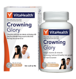  Thực phẩm bảo vệ sức khỏe VitaHealth Crowning Glory giúp tóc bóng mượt và chắc khỏe (30 viên) 