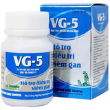  Thuốc VG-5 hỗ trợ điều trị viêm gan (40 viên) 