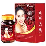  Ngọc Mỹ Nữ Plus - Viên Uống Hỗ Trợ Làm Chậm Lão Hoá & Dưỡng Trắng Da 
