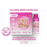  Thực phẩm bổ sung nước uống collagen Welson Beaty 10X Water Boost (6 chai x 50 ml) 