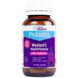  Viên uống Women's Multivitamin With Probiotics Henry Blooms bổ sung vitamin, khoáng chất và lợi khuẩn dành cho phụ nữ (30 viên) 