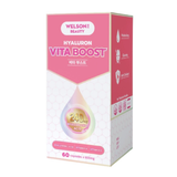  Viên uống WELSON BEAUTY Hyaluron Vita Boost 240mg hỗ trợ cấp ẩm đẹp da (Hộp 60 viên) 