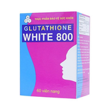  Thực phẩm bảo vệ sức khoẻ viên nang Glutathione White 800 (60 viên) 