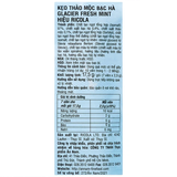  Kẹo ngậm không đường Ricola Glacier Fresh Mint làm dịu họng, giảm ho (17.5g) 