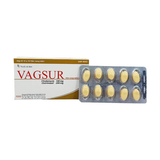  Thuốc Vagsur điều trị nấm âm đạo (1 vỉ x 10 viên) 