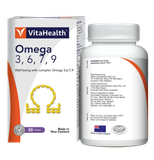  Viên uống VitaHealth Omega 3,6,7,9 bổ mắt, ngừa xơ vữa động mạch hộp (30 viên) 