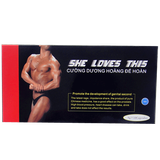  Cường Dương Hoàng Đế Hoàn Hỗ Trợ Tăng Cường Sinh Lý & Kích Thước Cậu Nhỏ Hộp 18 Viên 