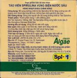  Thực phẩm bảo vệ sức khỏe tảo viên Spirulina vùng biển nước sâu (1500 Viên) 