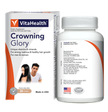  Thực phẩm bảo vệ sức khỏe VitaHealth Crowning Glory giúp tóc bóng mượt và chắc khỏe (30 viên) 