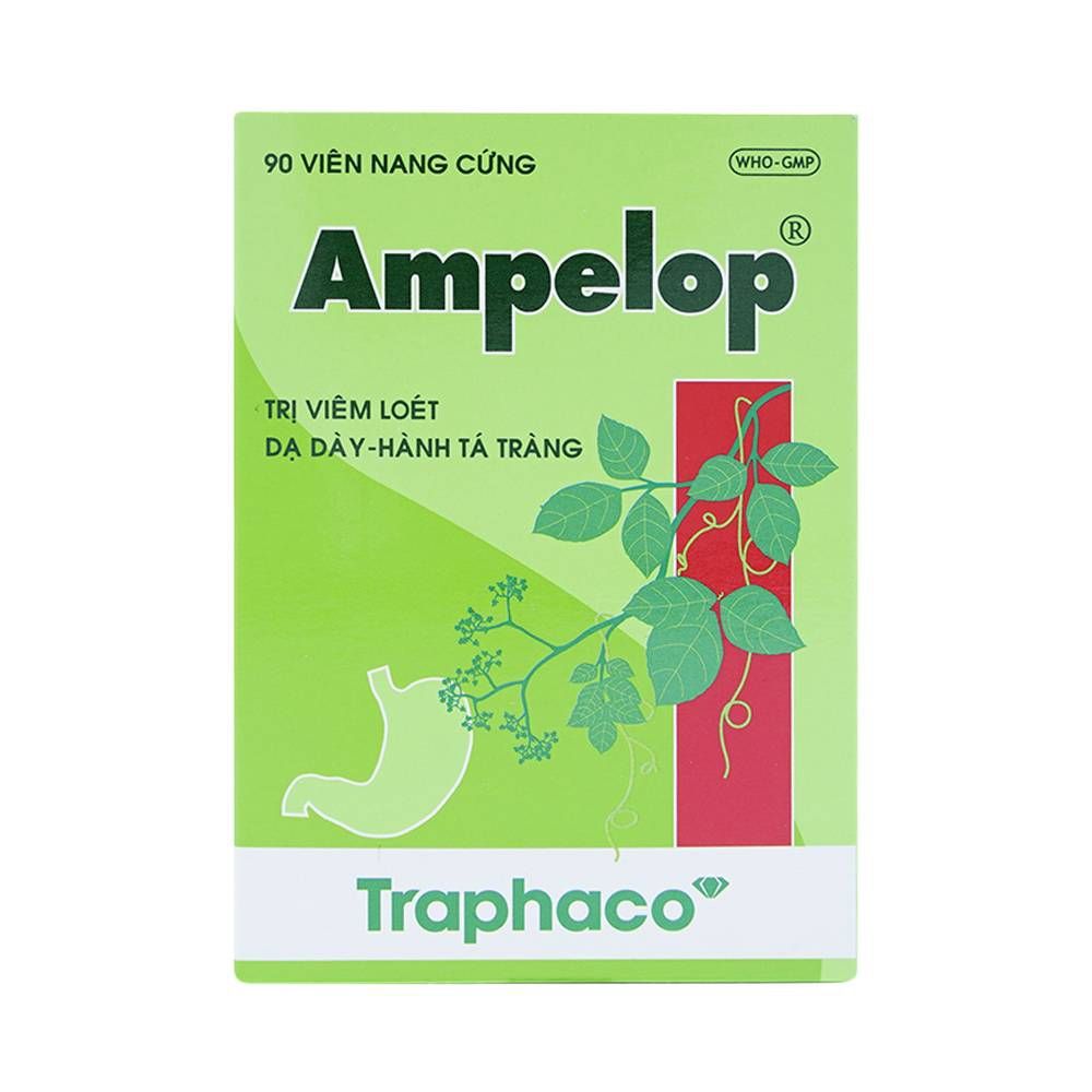  Ampelop - Hỗ Trợ Giảm Viêm Đau Dạ Dày Tá Tràng Hiệu Quả, An Toàn 