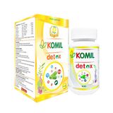  Komil Detox - Viên Uống Hỗ Trợ Tăng Cường Tiêu Hóa 